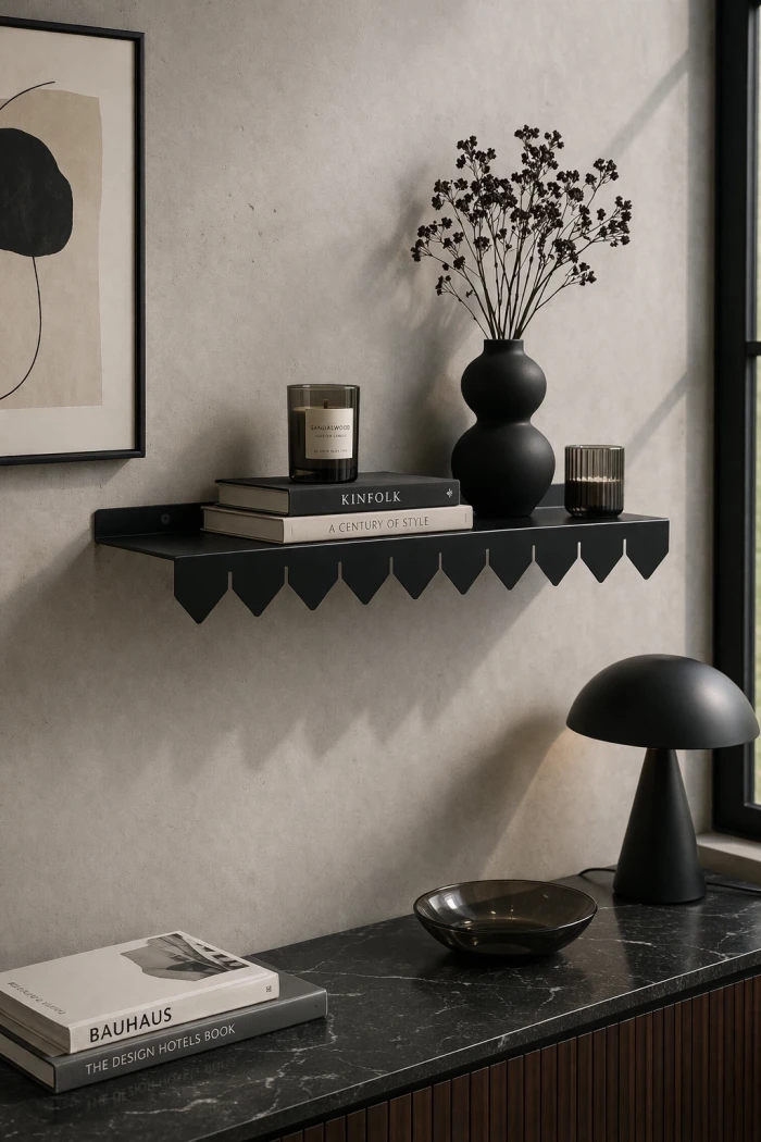 Metallregal-Castle---dekoratives-Wandregal-in-Burgform