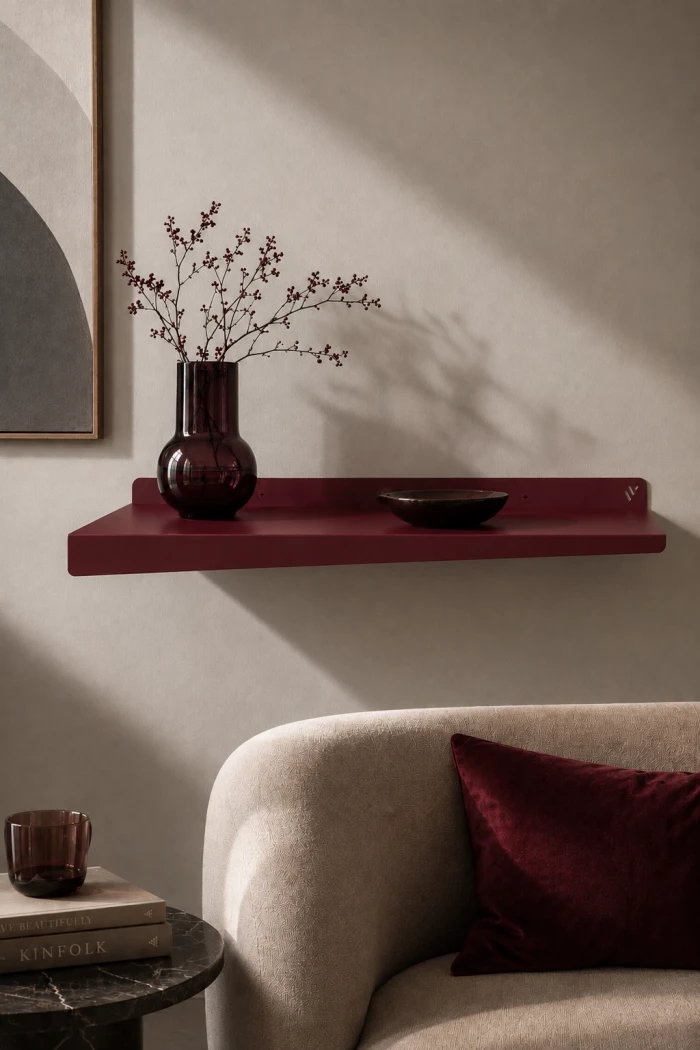 Metallregal-Elemento-links---Loft-Wandregal,-linksbuendig