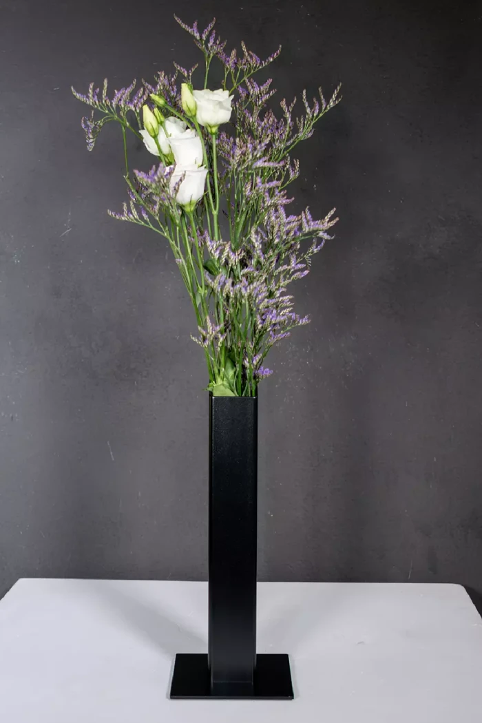 Metallvase-Terra-quadratisch-10x10-cm---Stahlvase-fuer-Trockenblumen