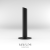 Metallvase-Silva-rund-Dm.-90-mm---Stahlvase-mit-Reagenzglas-32-mm