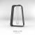Metallvase-Fiole-trapezfoermig---Stahlvase-mit-Reagenzglas,-SchwarzWeiss