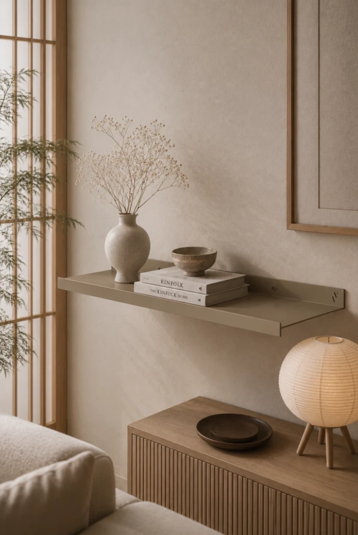 Metallregal-Vetta---Wandregal-mit-Abschlussleiste-fuers-Wohnzimmer