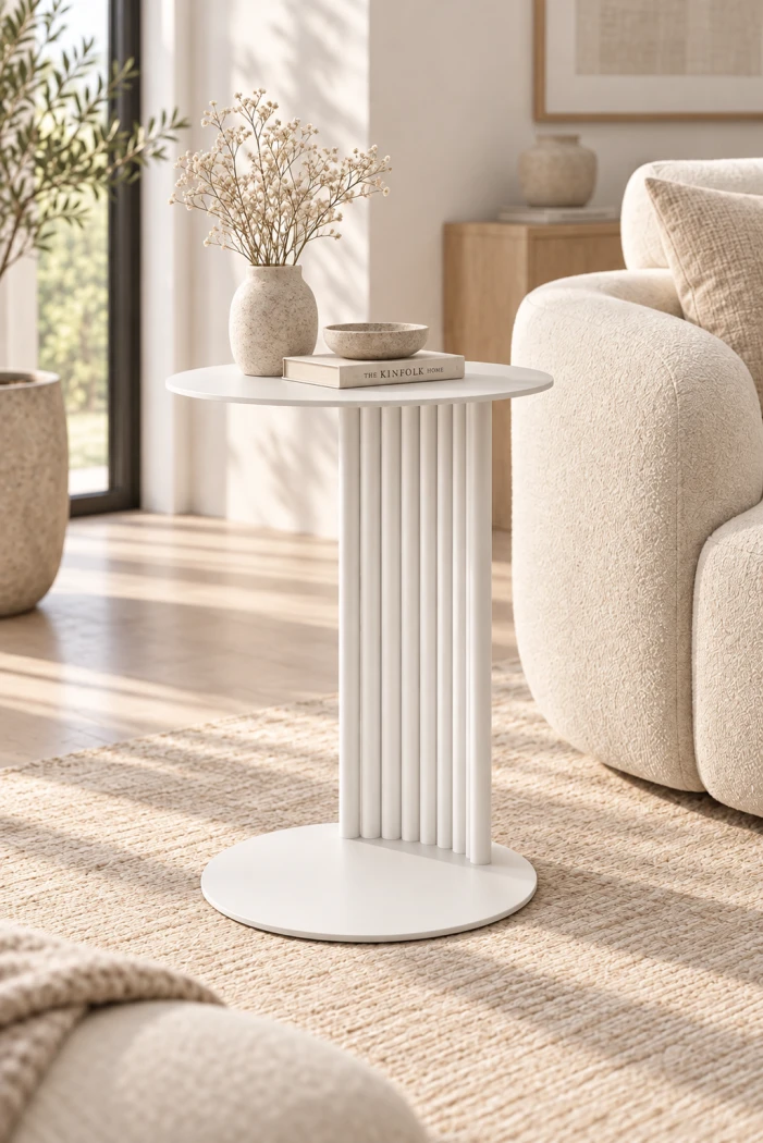 Ritmo Beistelltisch – runder Sofatisch