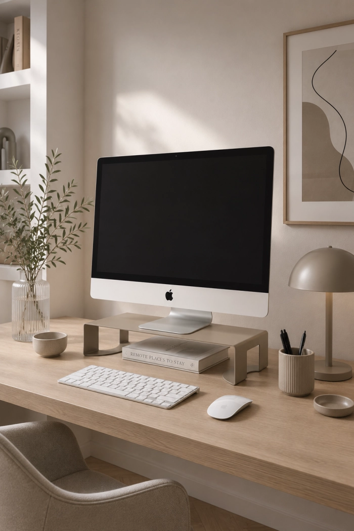 Elegancka podstawka pod monitor Structo