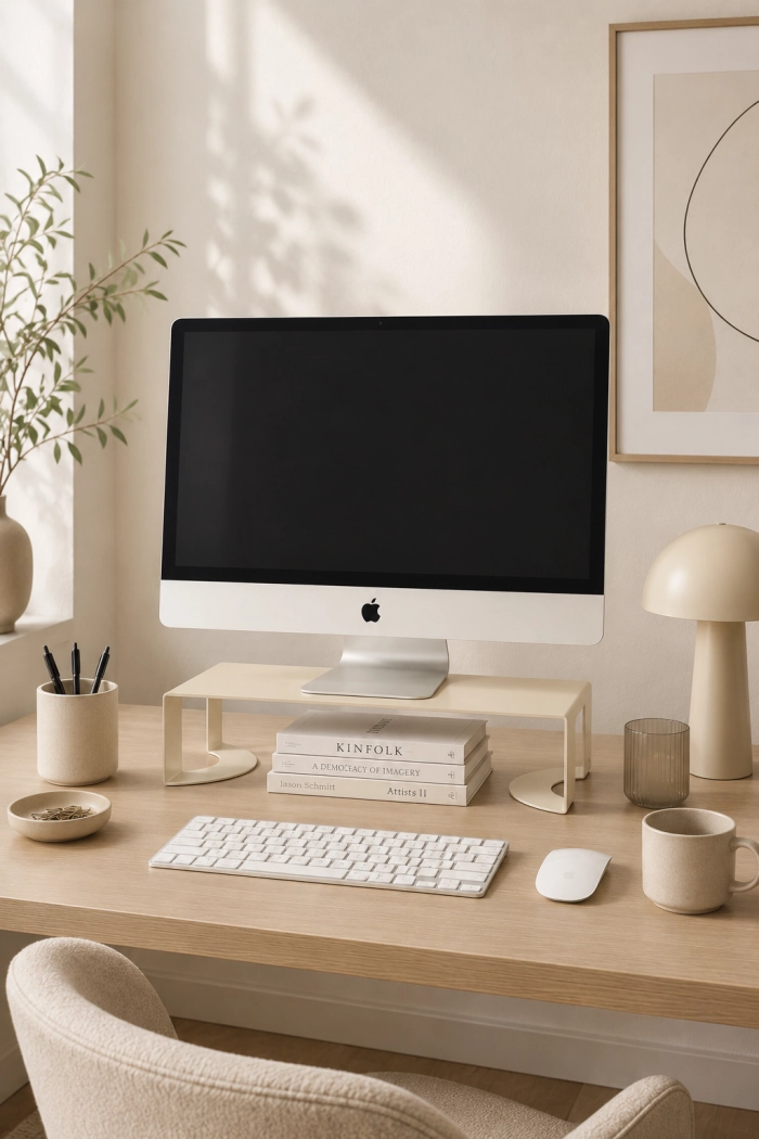Elegancka podstawka pod monitor Structo