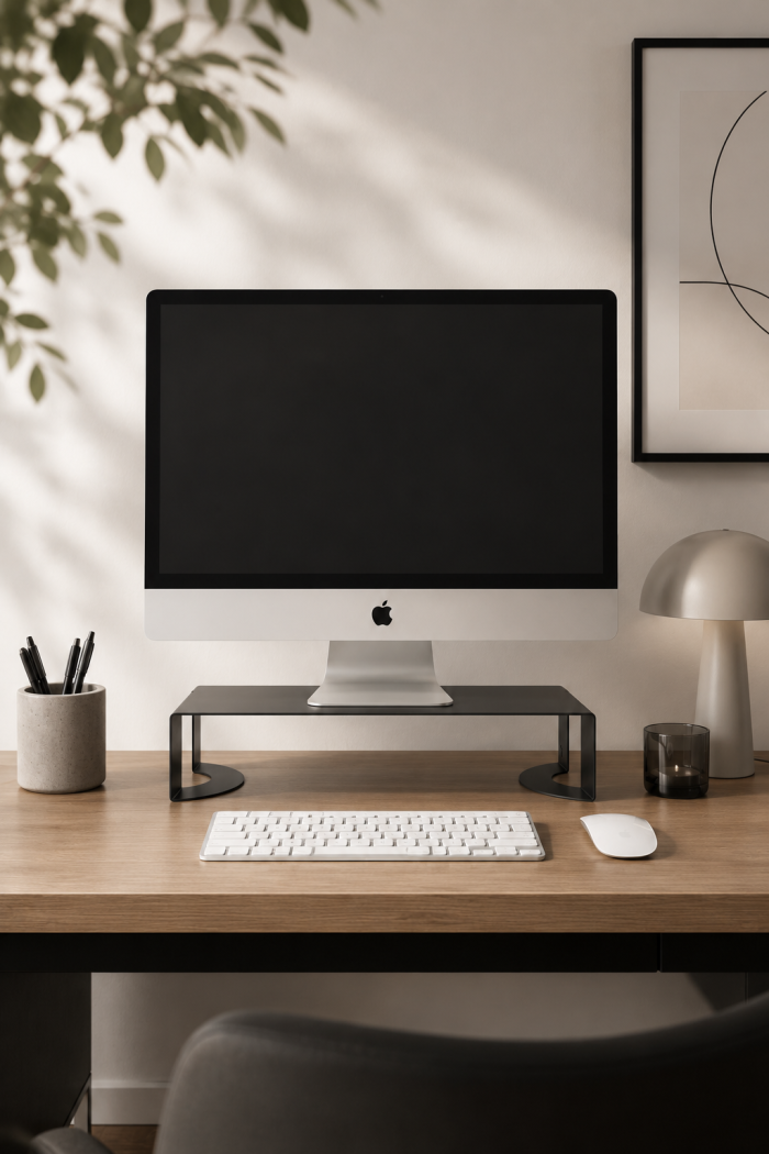 Elegancka podstawka pod monitor Structo