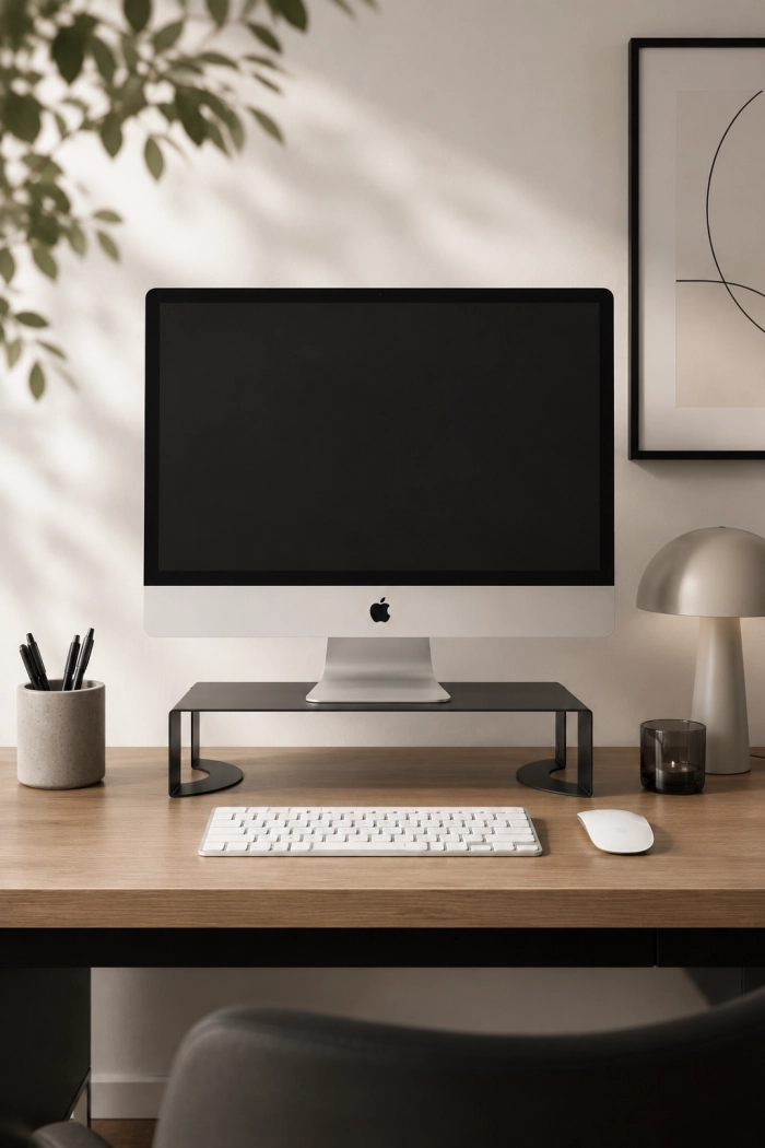Elegancka podstawka pod monitor Structo