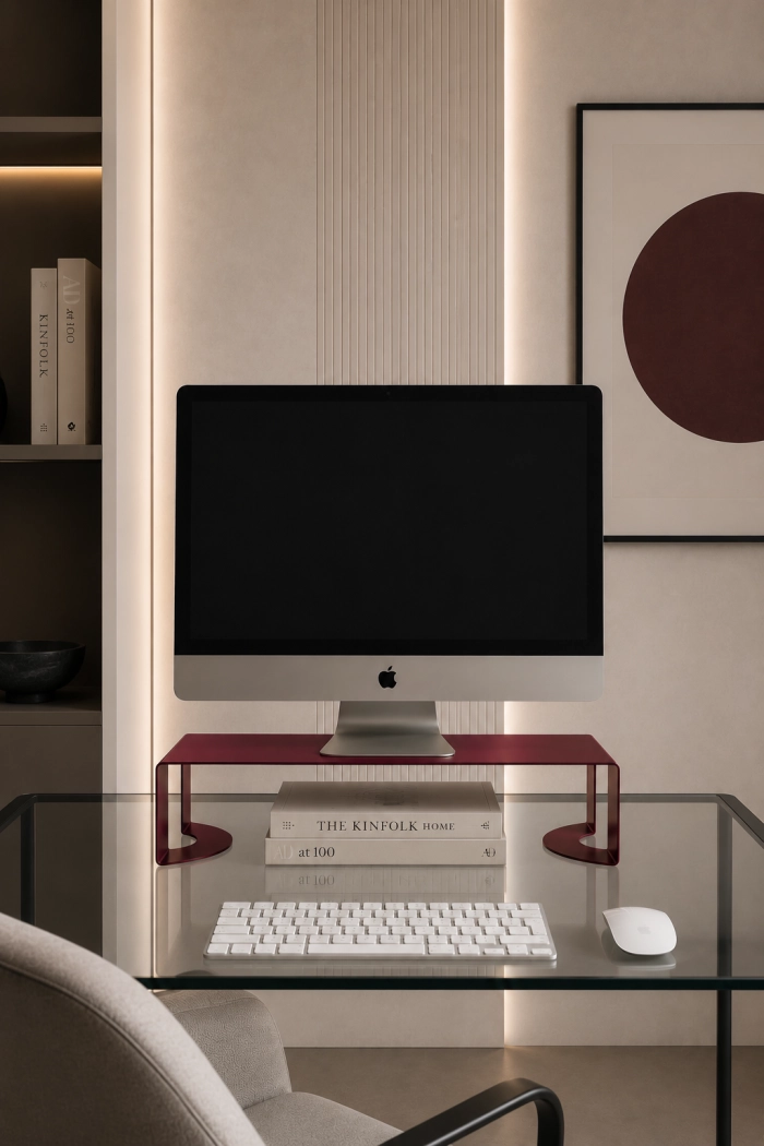 Elegancka podstawka pod monitor Structo
