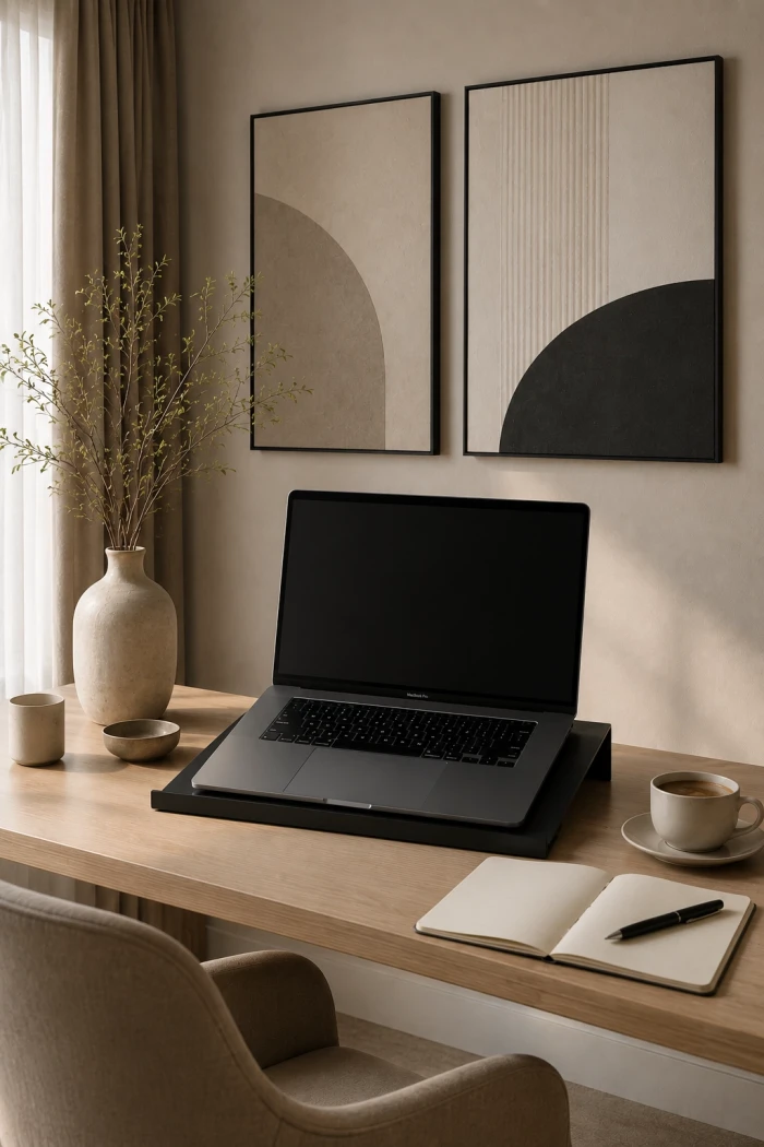 Laptop-Ständer-aus-Metall---ergonomischer-Schreibtischständer